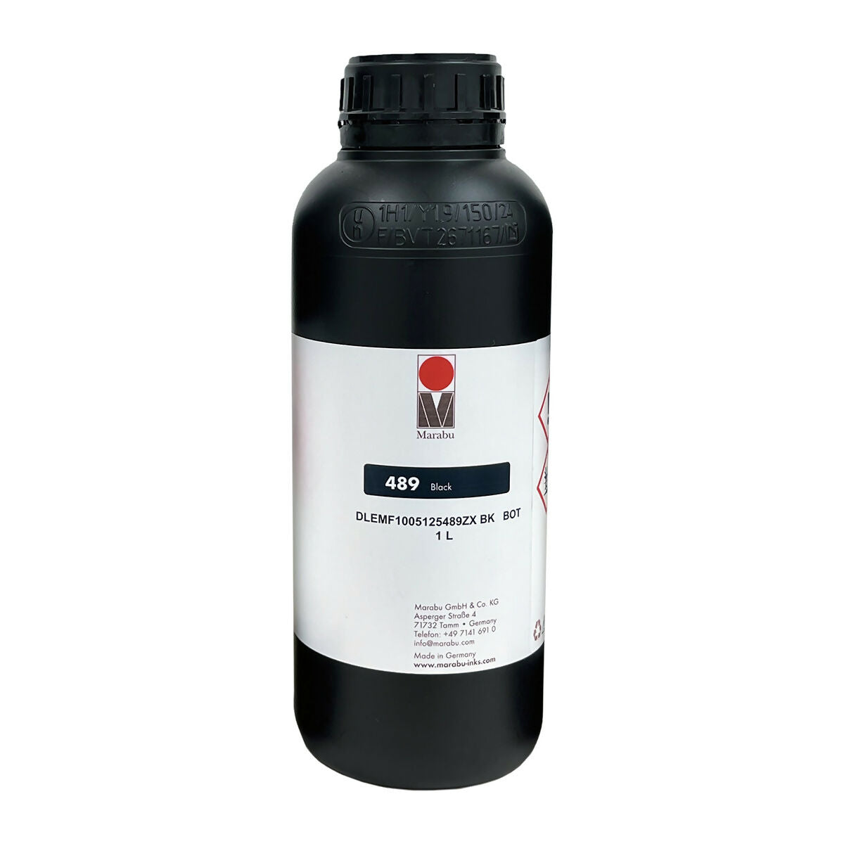 Tinta UV Mimaki UJF/JFX Marabu Utrajet DLE-MF - 1 Litro Black-MF_-_1_Litro Black