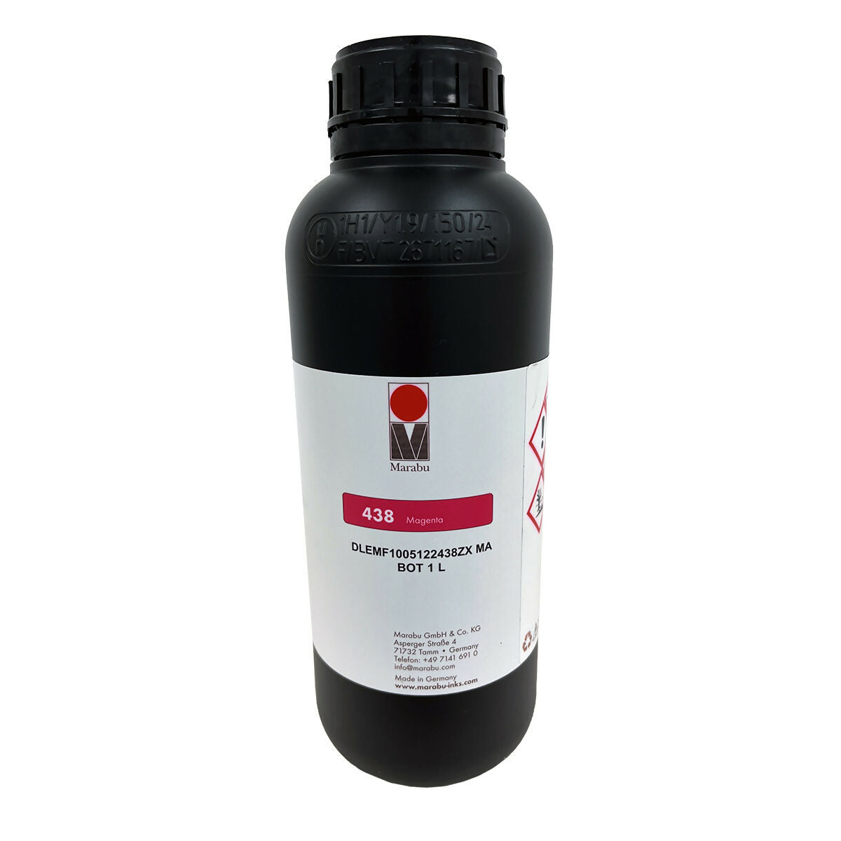 Tinta UV Mimaki UJF/JFX Marabu Utrajet DLE-MF - 1 Litro Black-MF_-_1_Litro Magenta
