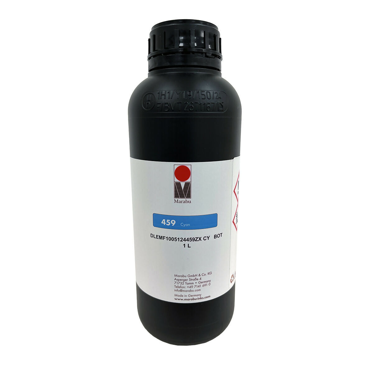 Tinta UV Mimaki UJF/JFX Marabu Utrajet DLE-MF - 1 Litro Black-MF_-_1_Litro cyan