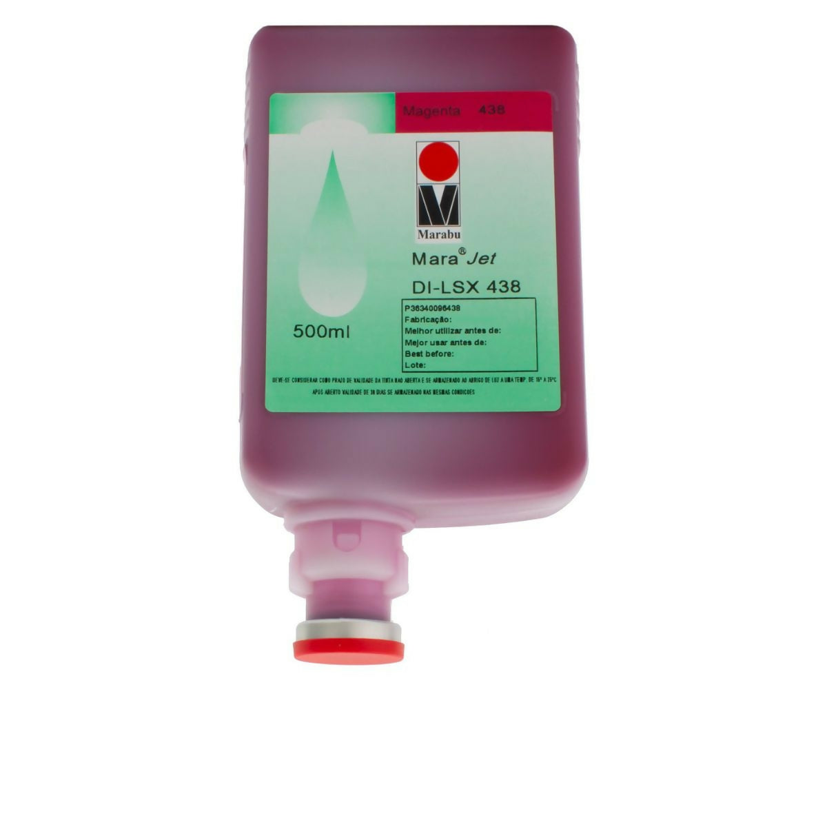 Tinta Eco Solvente Roland Marabu Marajet DI-LSX Clean Pack - 500ml